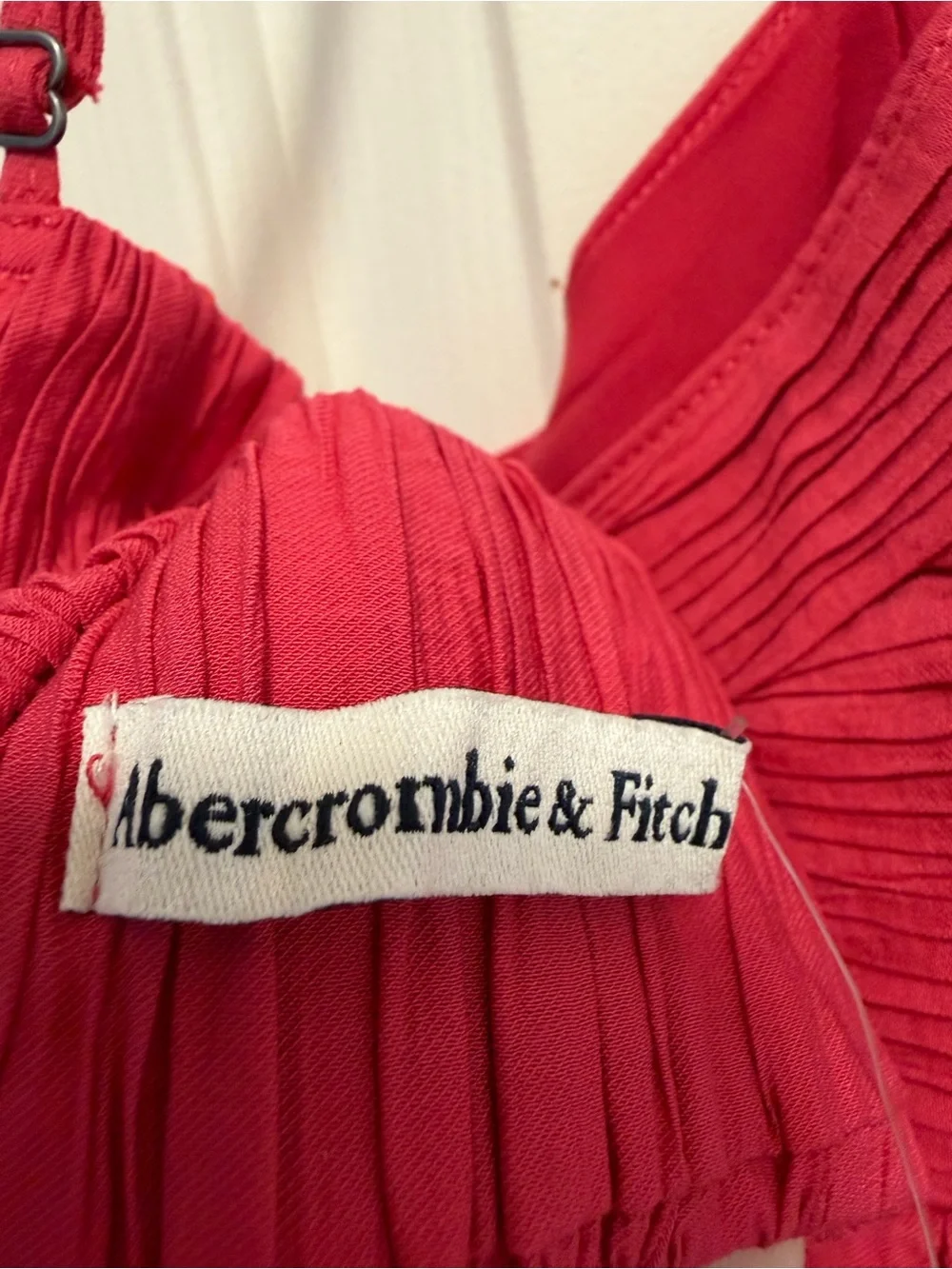 Abercrombie & Fitch Crinkle Textured Maxi Dress Size Medium